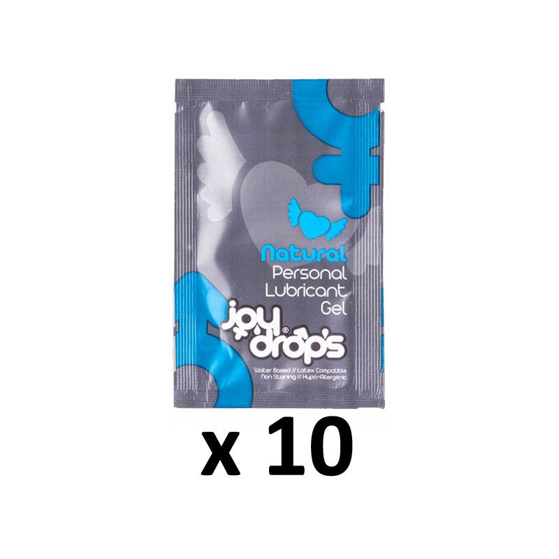 Joy Drops Dosettes Lubrifiant Eau Personnel 5 mL x10
